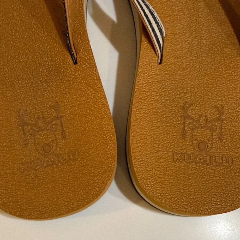 Women’s Kuailu Flip-Flop Sandals Sz 9 - Picture 2 of 9